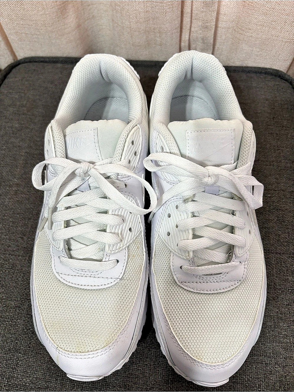 Nike Air Max 90 Triple White Sneakers White US 9.5